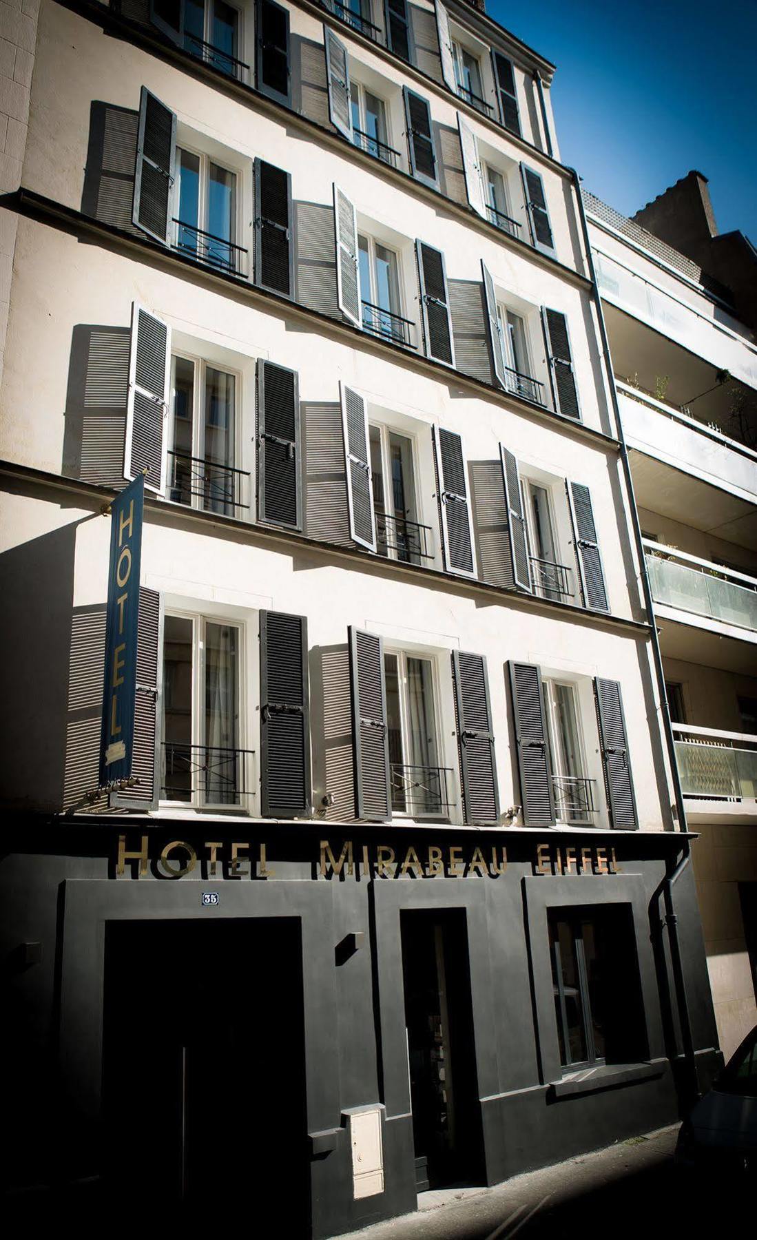 Hôtel Mirabeau Eiffel Paris Extérieur photo